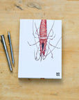 CARNET DE NOTES A5 - CREVETTE
