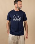 T-SHIRT ATLANTIQUE - LOGO BALEINE - VERT