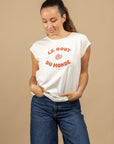 T-SHIRT CABOURG - BOUT DU MONDE - BRONZETTE