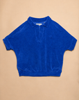 POLO EN EPONGE CROZON - BLEU