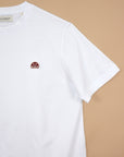 T-SHIRT TRINITE A ECUSSON BALEINE - BLANC