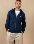 SWEAT A CAPUCHE ZIPPE ARCACHON - VERT