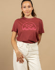T-SHIRT BONNE ESPERANCE - LOGO BALEINE - MENTHE