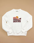 SWEATSHIRT LE CAP - L'OCEAN - VANILLE