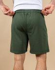 SHORT EN MOLLETON BAYONNE - VERT