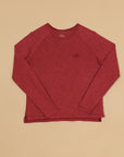 T-SHIRT MANCHES LONGUES OLERON - COTON FLAMME - BRONZETTE