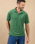 POLO EN EPONGE - VERT
