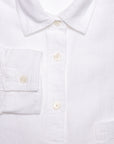 CHEMISE EN LIN BREHAT - BLANC