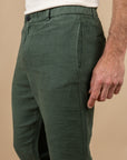 PANTALON EN LIN CROUESTY - KAKI