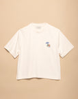 T-SHIRT TRINITE - BRODERIE TRANSAT - VANILLE