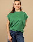DEBARDEUR OVERSIZE BELLE-ILE - VERT