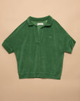 POLO EN EPONGE CROZON - VERT