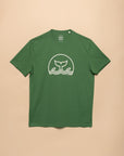 T-SHIRT ATLANTIQUE - LOGO BALEINE - VERT
