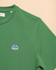 T-SHIRT TRINITE - BADGE BALEINE - VERT