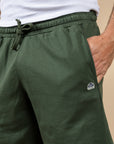 SHORT EN MOLLETON BAYONNE - VERT