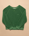 SWEATSHIRT EN EPONGE POULIGUEN - VERT