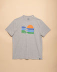 T-SHIRT ATLANTIQUE - OCEAN - GRIS
