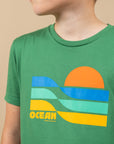 T-SHIRT LA ROCHELLE - OCEAN - VERT