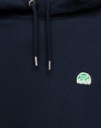 HOODIE CARNAC - BADGE BALEINE - MARINE