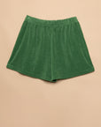 SHORT EN EPONGE VANNES - VERT
