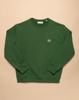 SWEATSIRT RE - BADGE BALEINE - VERT