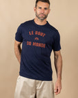 T-SHIRT ATLANTIQUE - BOUT DU MONDE - ROSE