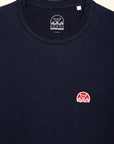 T-SHIRT EPAIS BOYARD - BADGE BALEINE - MARINE