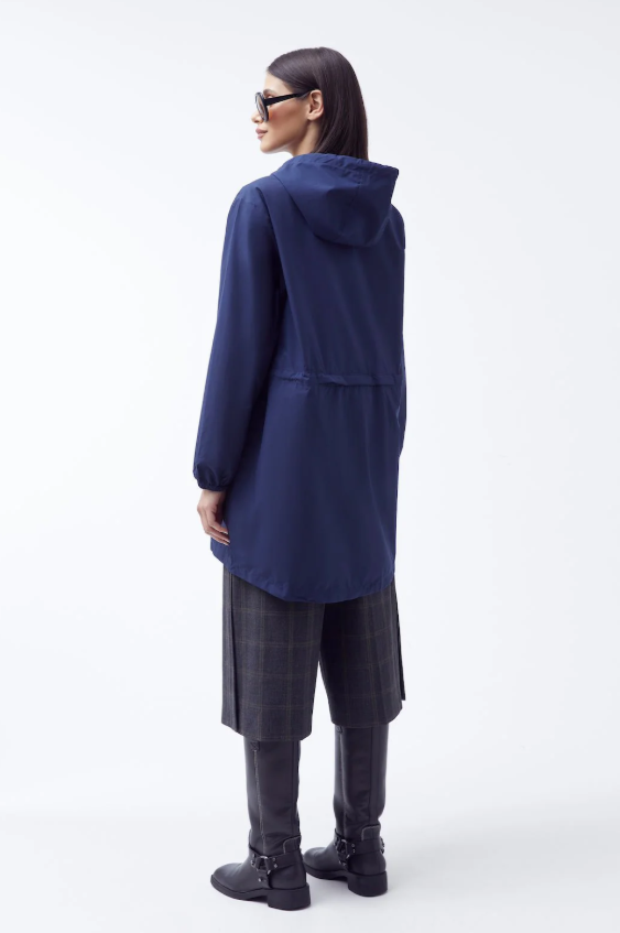 IMPERMEABLE AMELOT LONG - INDIGO