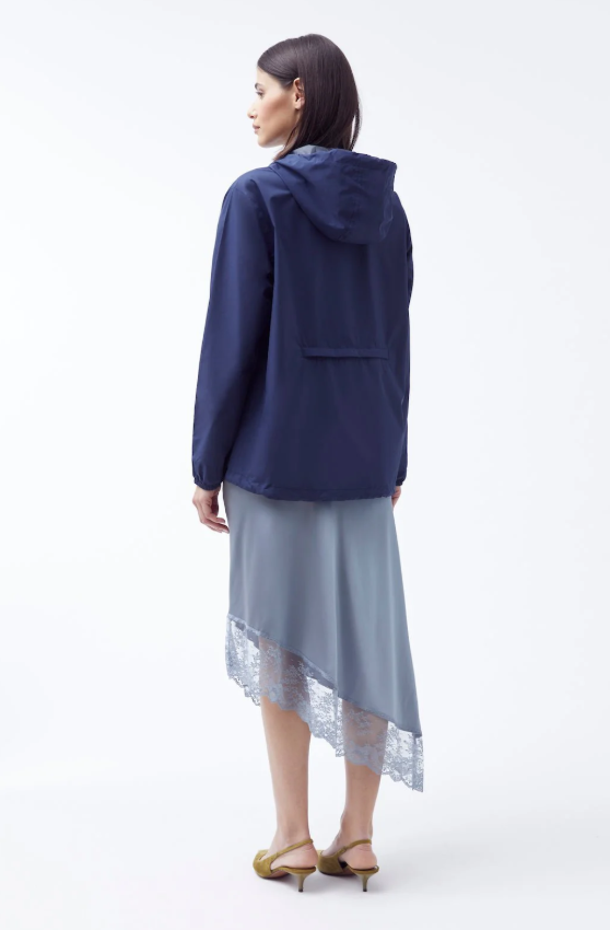 IMPERMEABLE PASSY COURT - INDIGO