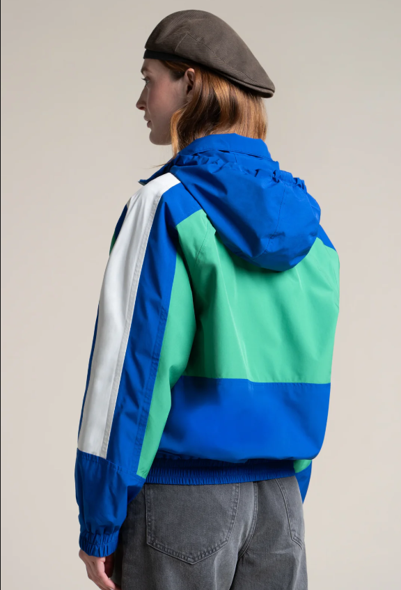 VESTE IMPERMEABLE - ABBESSES -BLEU