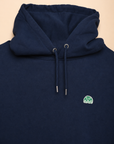 HOODIE CARNAC - BADGE - MARINE