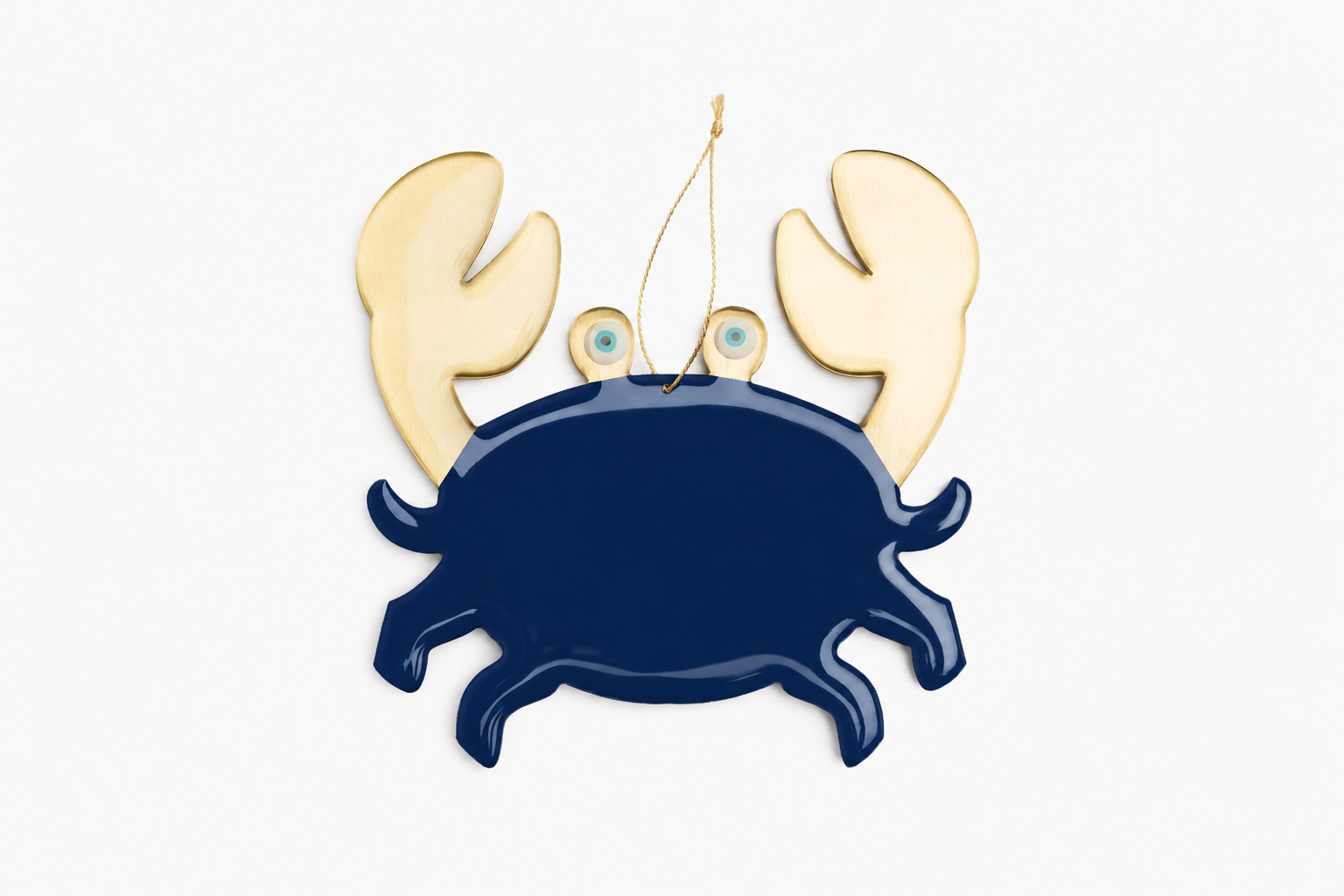 CRABE MURAL BRONZE - MARINE