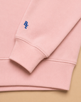 SWEATSHIRT LE CAP - BADGE BALEINE - ROSE