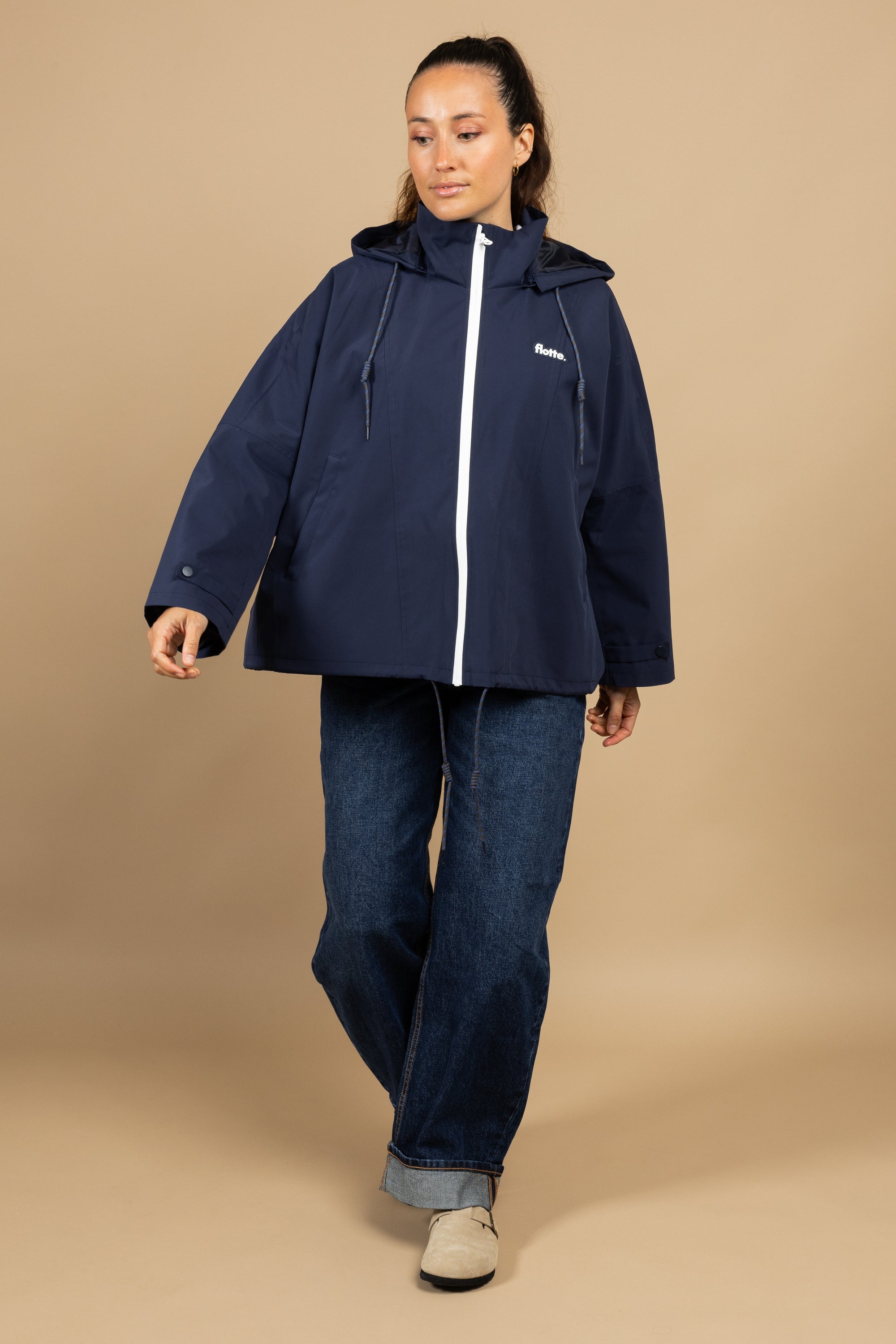 CAPE IMPERMEABLE - LOURMEL - INDIGO