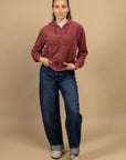 SWEATSHIRT ZIPPE EN EPONGE LISBONNE - ODYSSEE