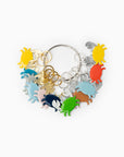 PORTE-CLE CRABE BRONZE - MARINE