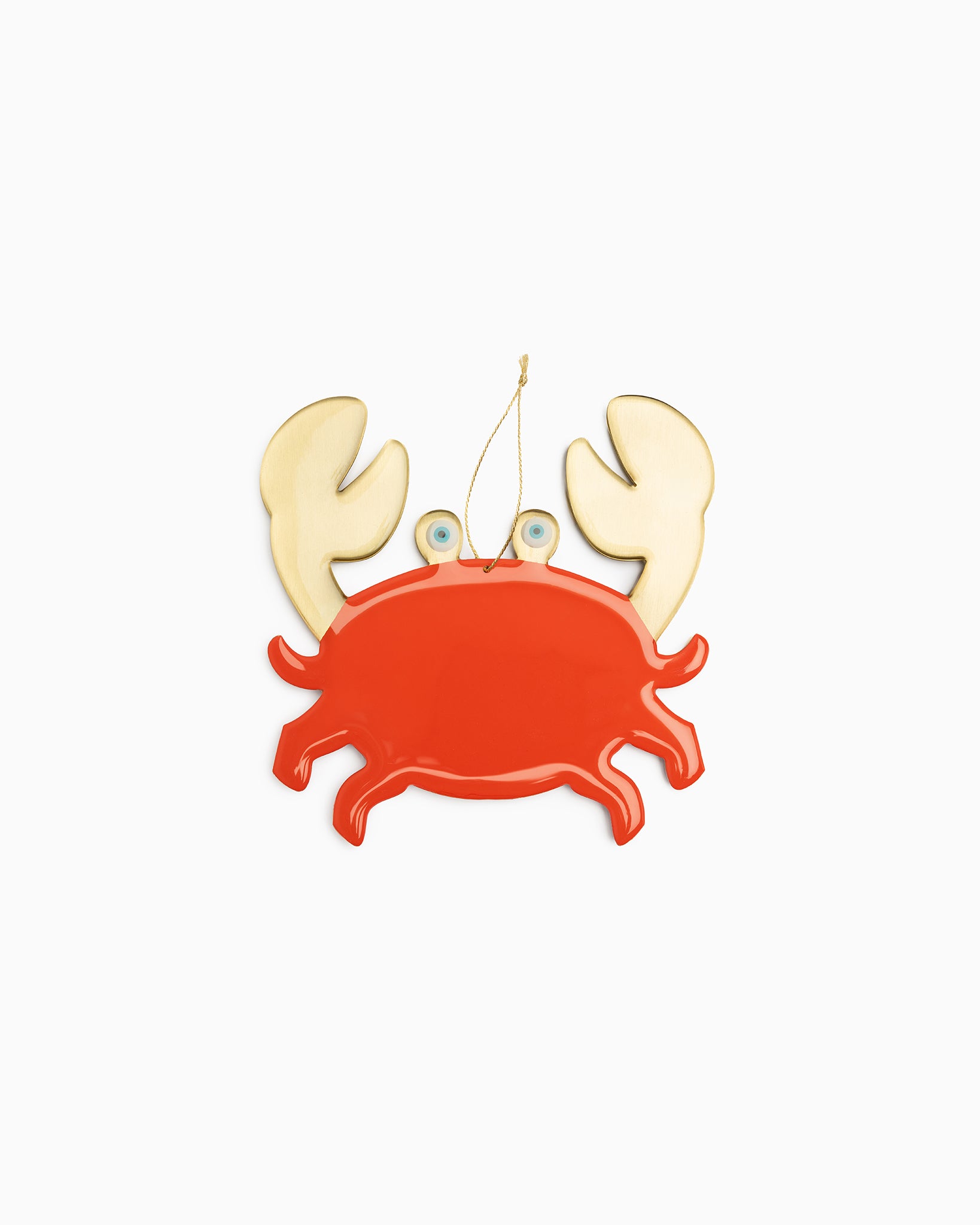 CRABE MURAL BRONZE - ROUGE