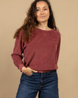 SWEATSHIRT EN EPONGE POULIGUEN - ODYSSEE