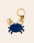 PORTE-CLE CRABE BRONZE - MARINE
