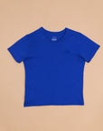 T-SHIRT UNI CASCAIS EN COTON FLAMME - COL ROND - ODYSSEE