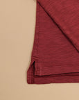 T-SHIRT MANCHES LONGUES OLERON - COTON FLAMME - BRONZETTE