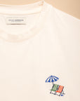 T-SHIRT TRINITE - BRODERIE TRANSAT - VANILLE