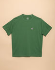 T-SHIRT EPAIS BOYARD - BADGE BALEINE - VERT