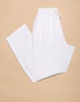 PANTALON EN LIN DEAUVILLE - BLANC