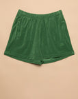 SHORT EN EPONGE VANNES - VERT