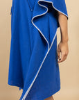 PONCHO DE PLAGE EN GAZE DE COTON HONFLEUR - ODYSSEE