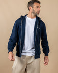 SWEAT A CAPUCHE ZIPPE ARCACHON - MARINE