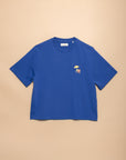 T-SHIRT TRINITE - BRODERIE TRANSAT - BLEU