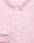 CHEMISE EN LIN BREHAT - ROSE